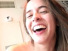 Brown-haired Abbie Maley With Narial Tits Wails During Rough Fuckfest