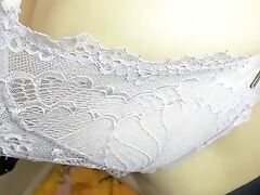 'playing With Tits In Brassiere'
