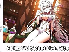 A Little Visit To The Elven Alchemist - Erotic Audio For Fellows